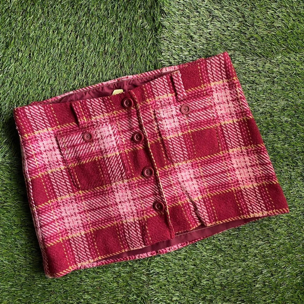 Abercrombie kids plaid skirt